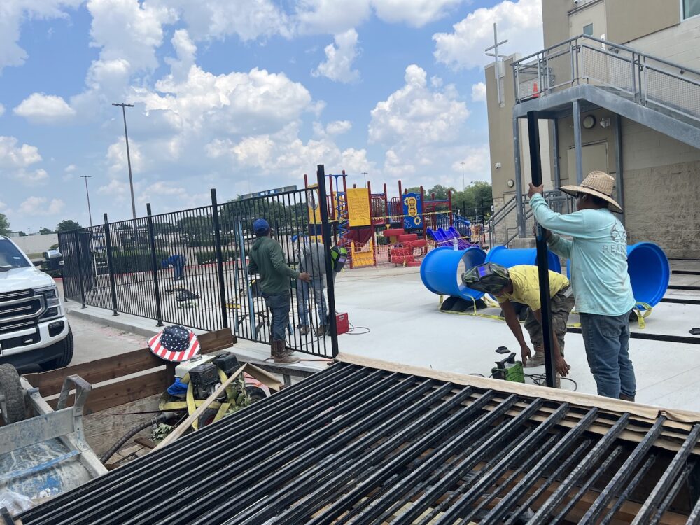 Safety First: Certified and Insured Commercial Fence Installation